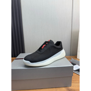 Tênis Prada America's Cup em Camurça Preta