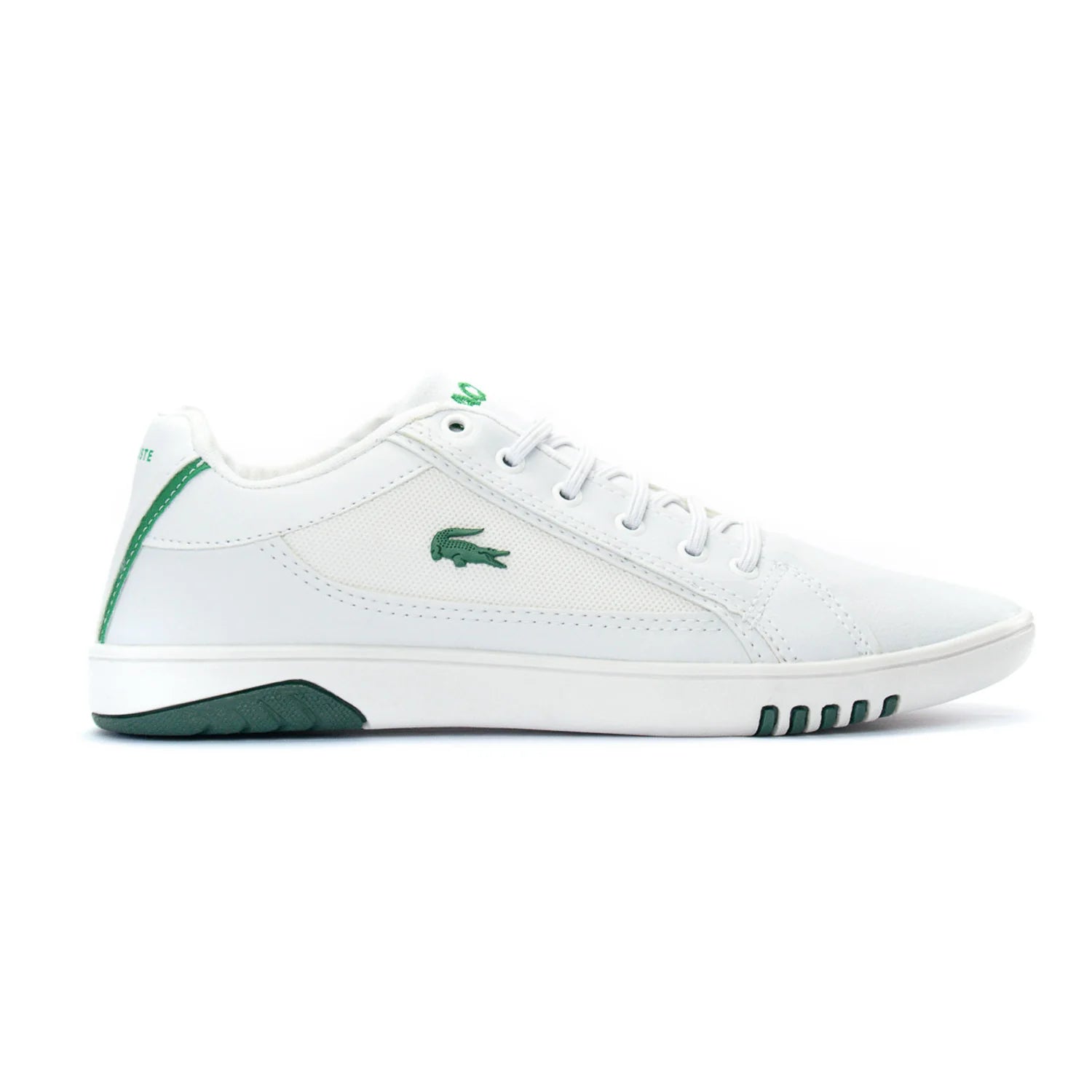 Tênis Casual Masculino Vegas Lacoste Branco e Verde