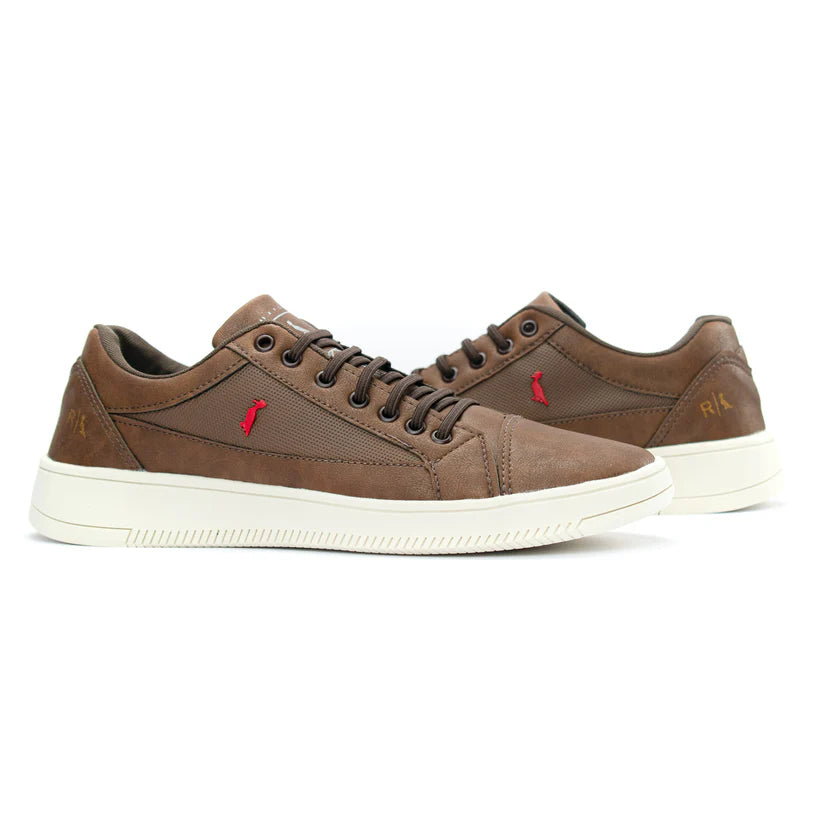 Tênis Casual Masculino Reserva Castanho