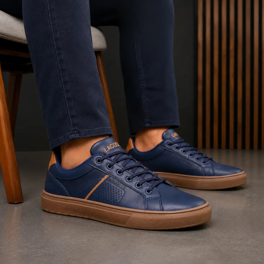 Tênis Casual Masculino Dallas Lасоѕtе Azul Marinho
