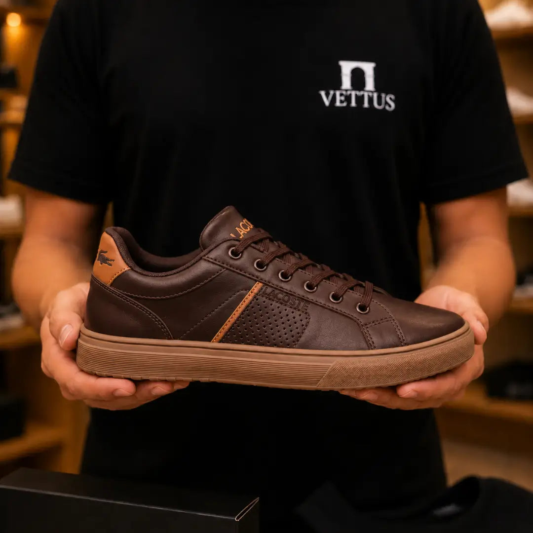 Tênis Casual Masculino Dallas Lасоѕtе Café