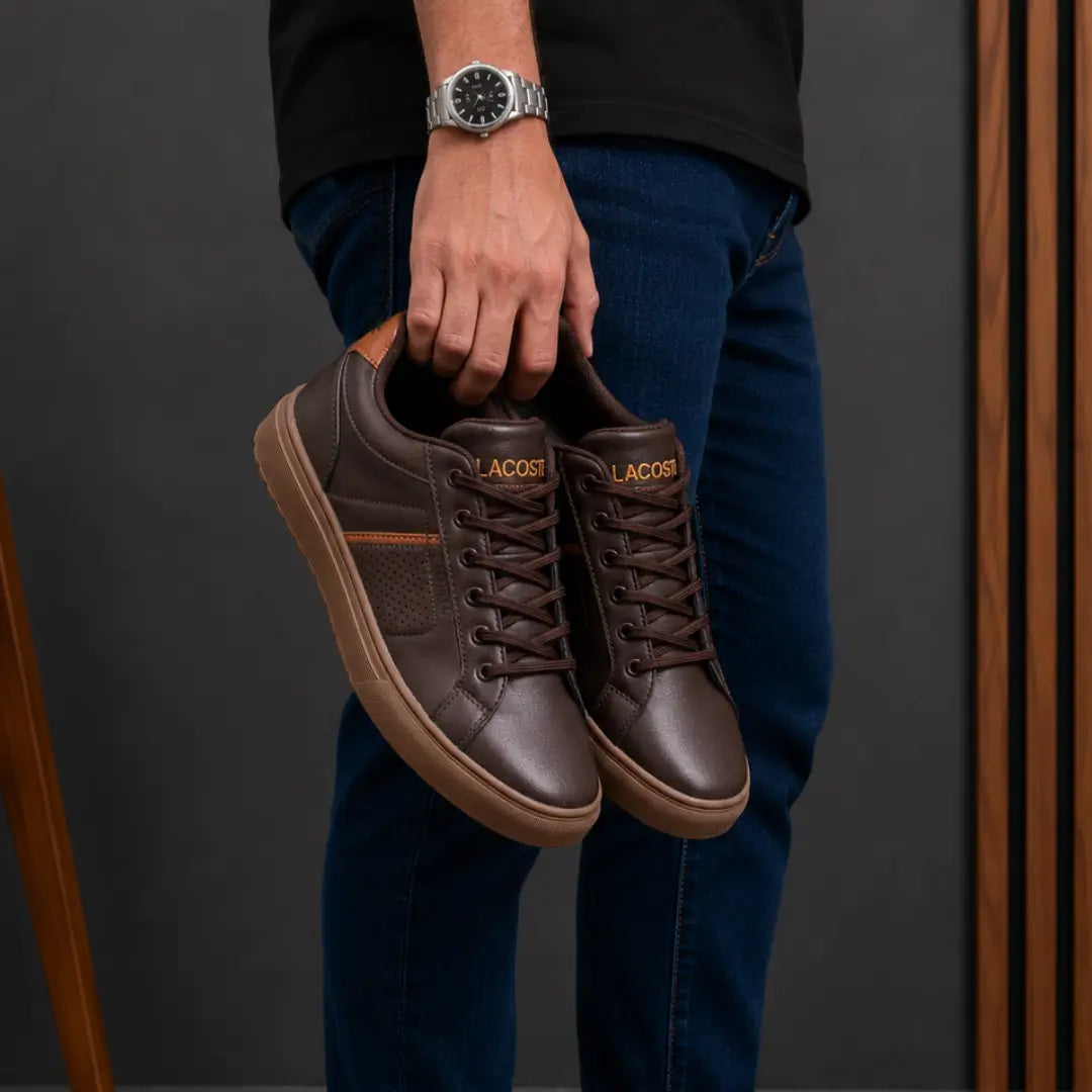Tênis Casual Masculino Dallas Lасоѕtе Café