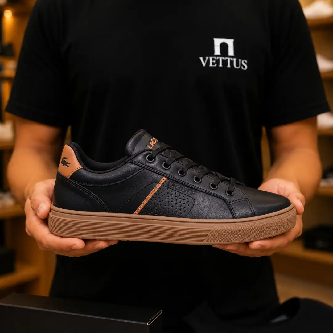 Tênis Casual Masculino Dallas Lасоѕtе Preto