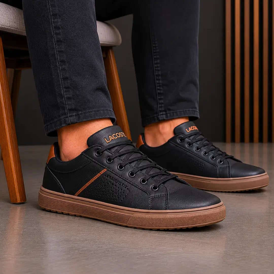 Tênis Casual Masculino Dallas Lасоѕtе Preto