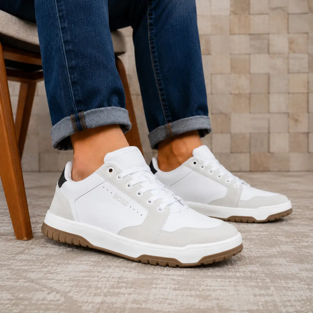 Tênis Casual Masculino London Hugo Boss Branco