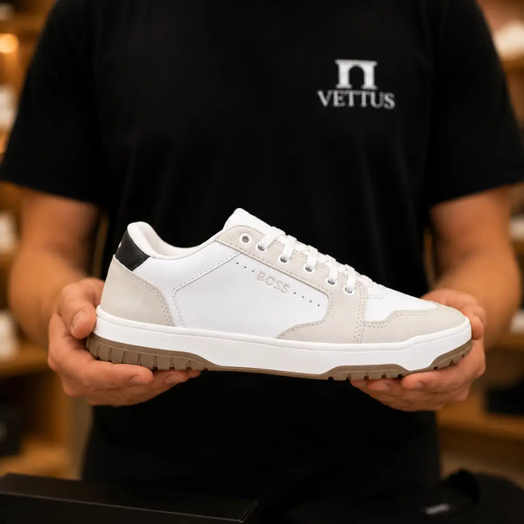 Tênis Casual Masculino London Hugo Boss Branco