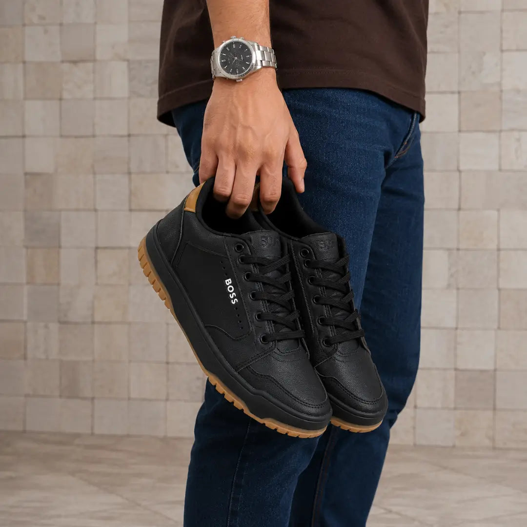 Tênis Casual Masculino London Hugo Boss Preto