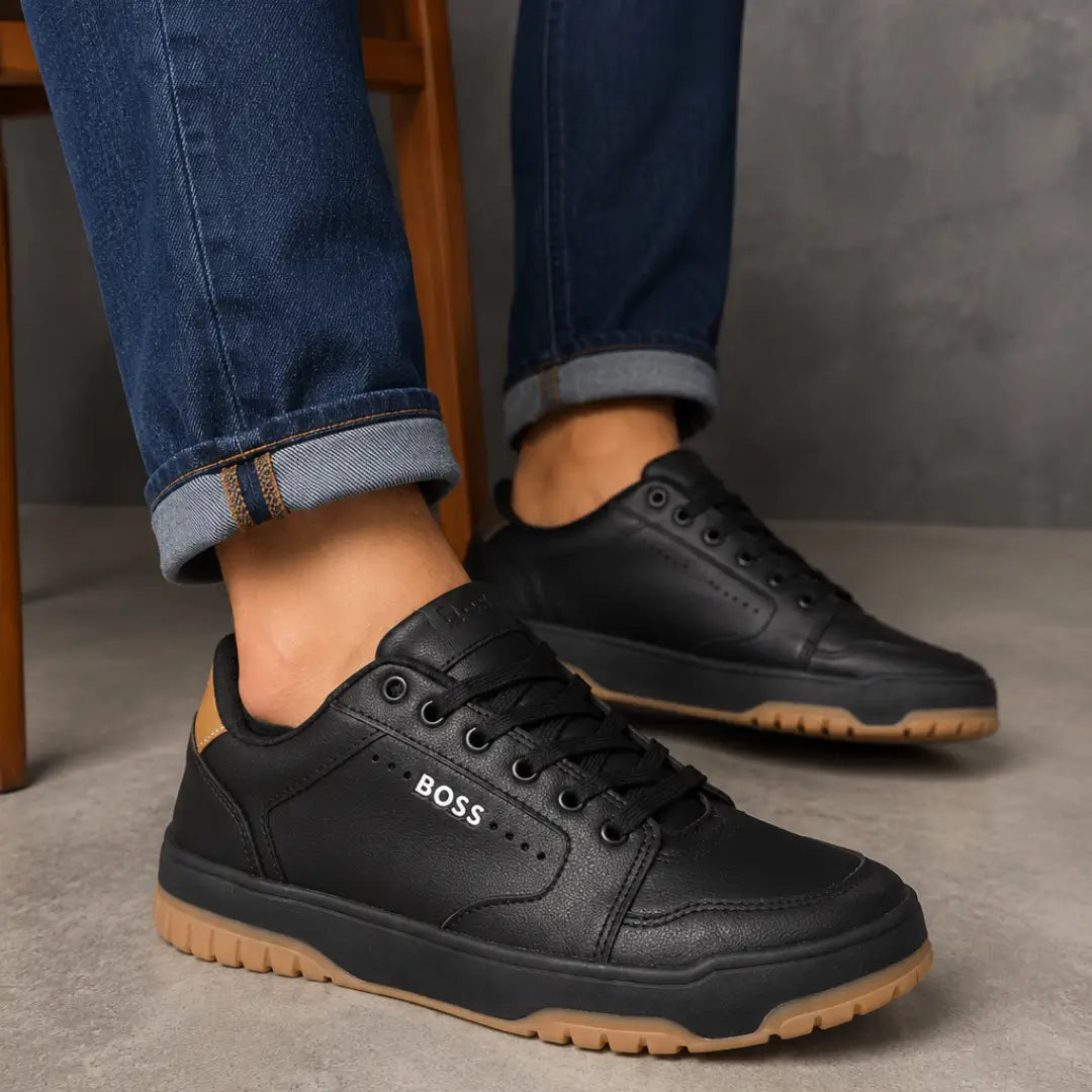 Tênis Casual Masculino London Hugo Boss Preto