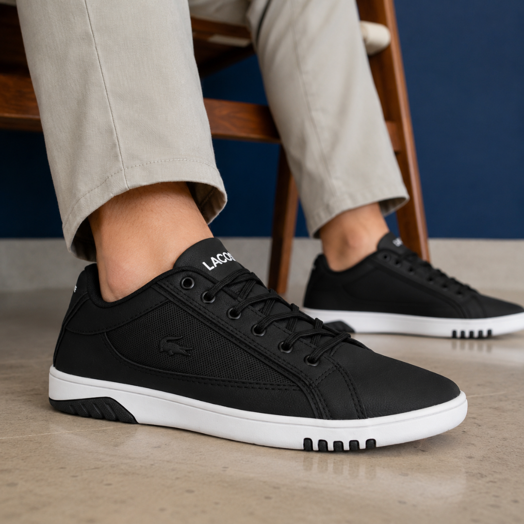 Tênis Casual Masculino Vegas Lacoste Preto