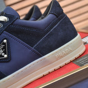 Tênis Downtown em Re-Nylon e camurça